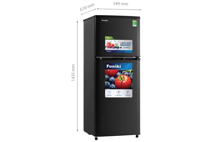 Tủ Lạnh Funiki Inverter HR T8209TDG 209 Lít